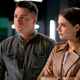 Colton Haynes and Willa Holland on Arrow.